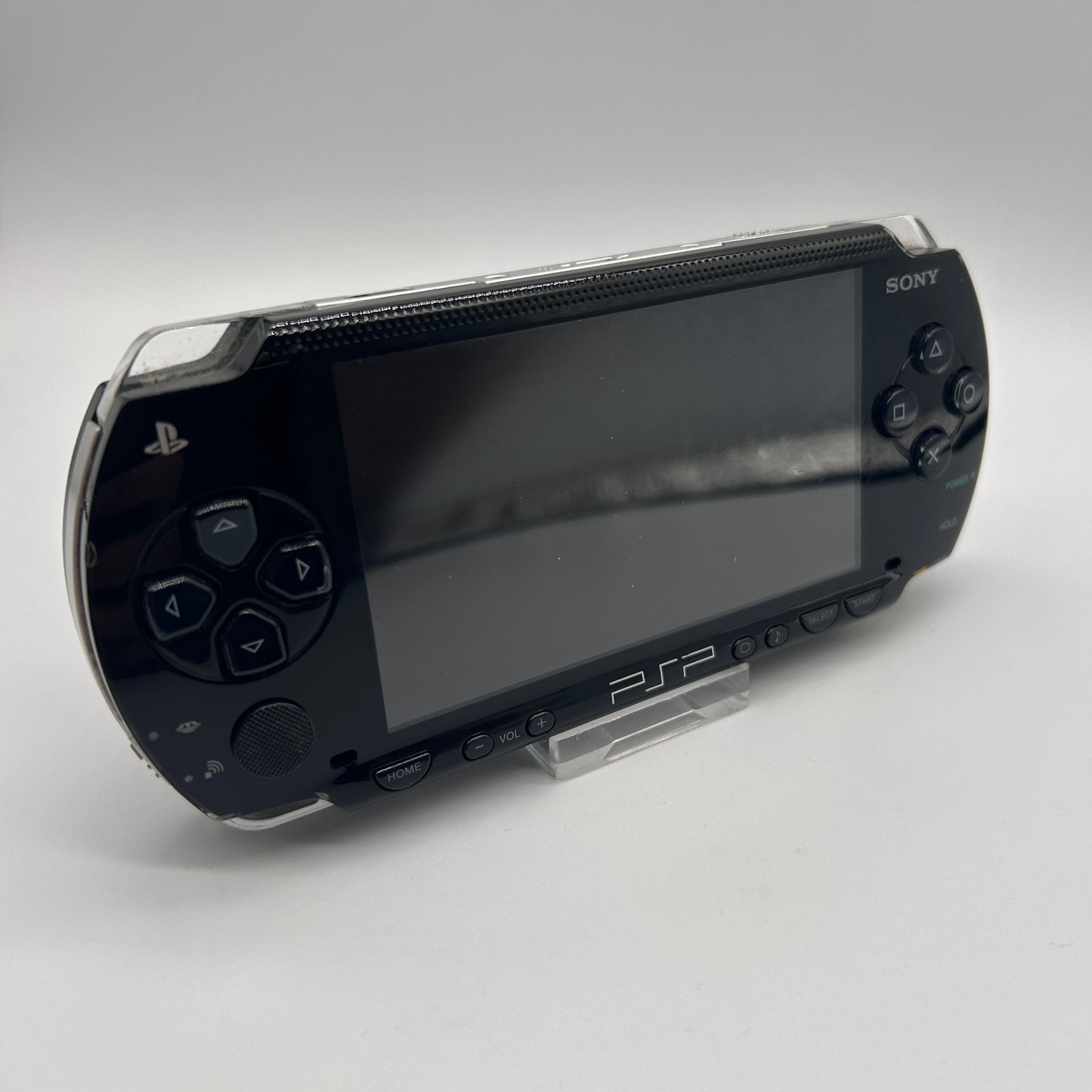 PSP 1004 Konsole schwarz neue Baterrie Stoffetui Ladegerät #04