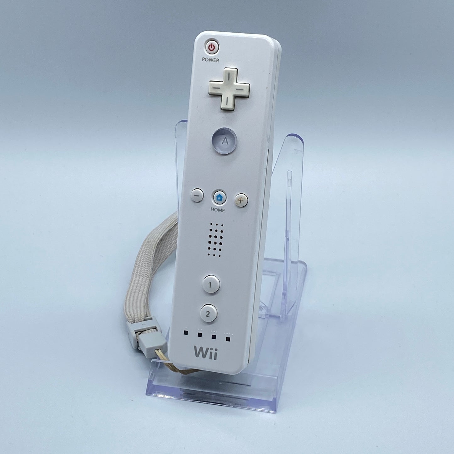 Nintendo Wii Motion Controller Remote weiss top Zustand Original #02