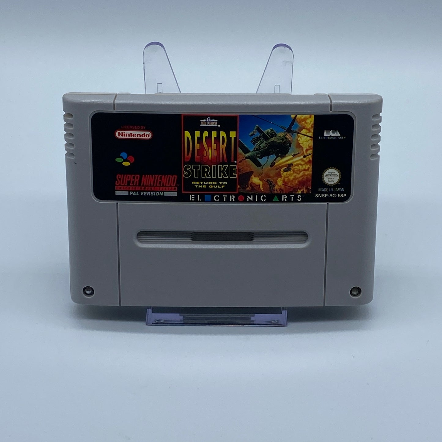 Desert Strike SNES Super Nintendo top Zustand #19