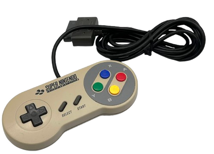 Super Nintendo mit orignal Controller allen Kabel Konsole SNES #A2/04