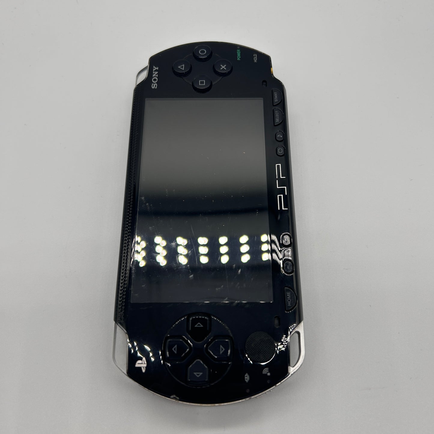 PSP 1004 Konsole schwarz neue Baterrie Stoffetui Ladegerät #04