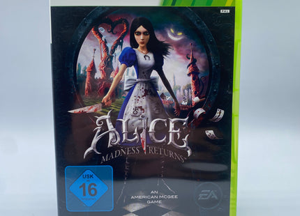 Alice Madness Returns rarität selten Xbox360 #03