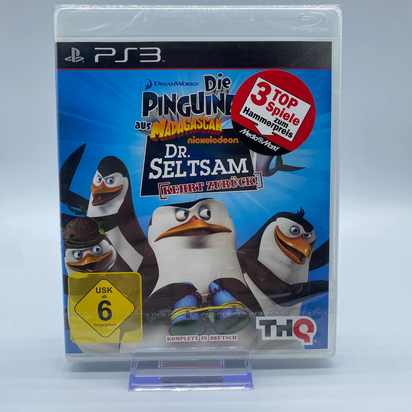 Die Pinguine aus Madagascar Dr. Seltsam kehrt zurück PS3 neu sealed #03