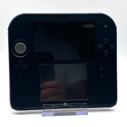 Nintendo 2DS Konsole schwarz ohne Stift, Ladegerät dabei #04