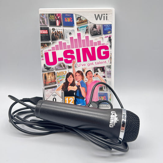 Nintendo Wii U-Sing U‘ve got talent! + Mikrofon #04