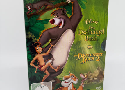 Dschungelbuch 1+2 2 Einzigartige Meisterwerke Disney dvd #28