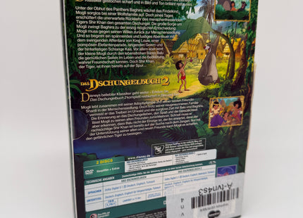 Dschungelbuch 1+2 2 Einzigartige Meisterwerke Disney dvd #28