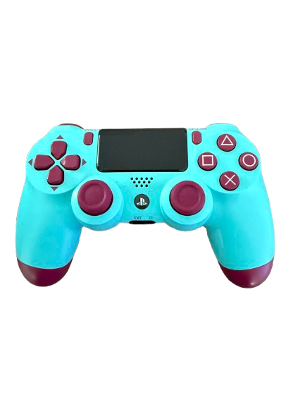 Playstation 4 Controller Berry Blue selten #013