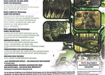 Metal Gear Solid Snake Eater [PS2] #52