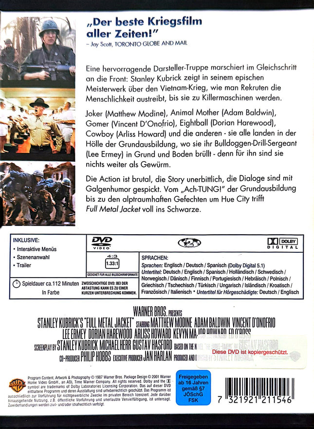 Full Metal Jacket - DVD - #01