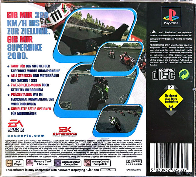 Superbike 2000 [PS1] Playstation 1 #51