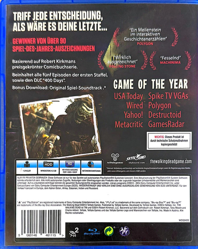 The Walking Dead 1. Staffel Spiel [PS4] #55