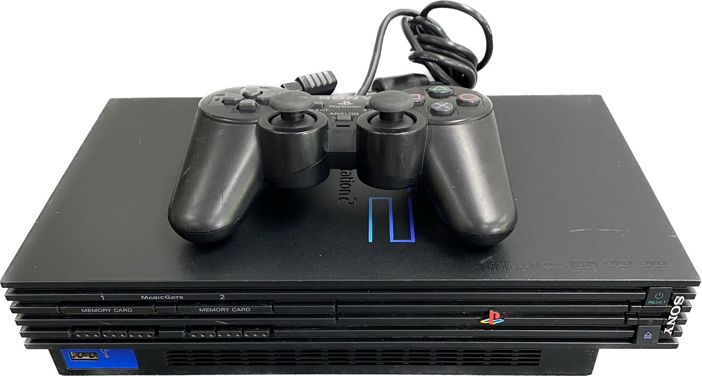 Playstation 2 big Konsole mit Controller PS2 #A3