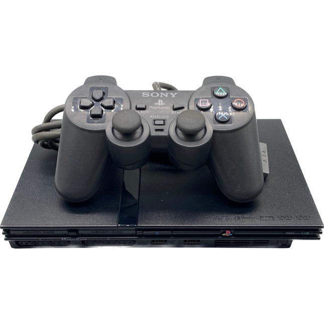 Playstation 2 PS2 slim schwarz